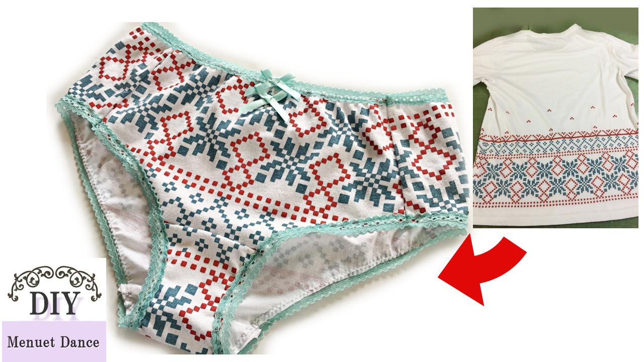 Tシャツをショーツにリメイクしてみよう！原型パターンの修正と